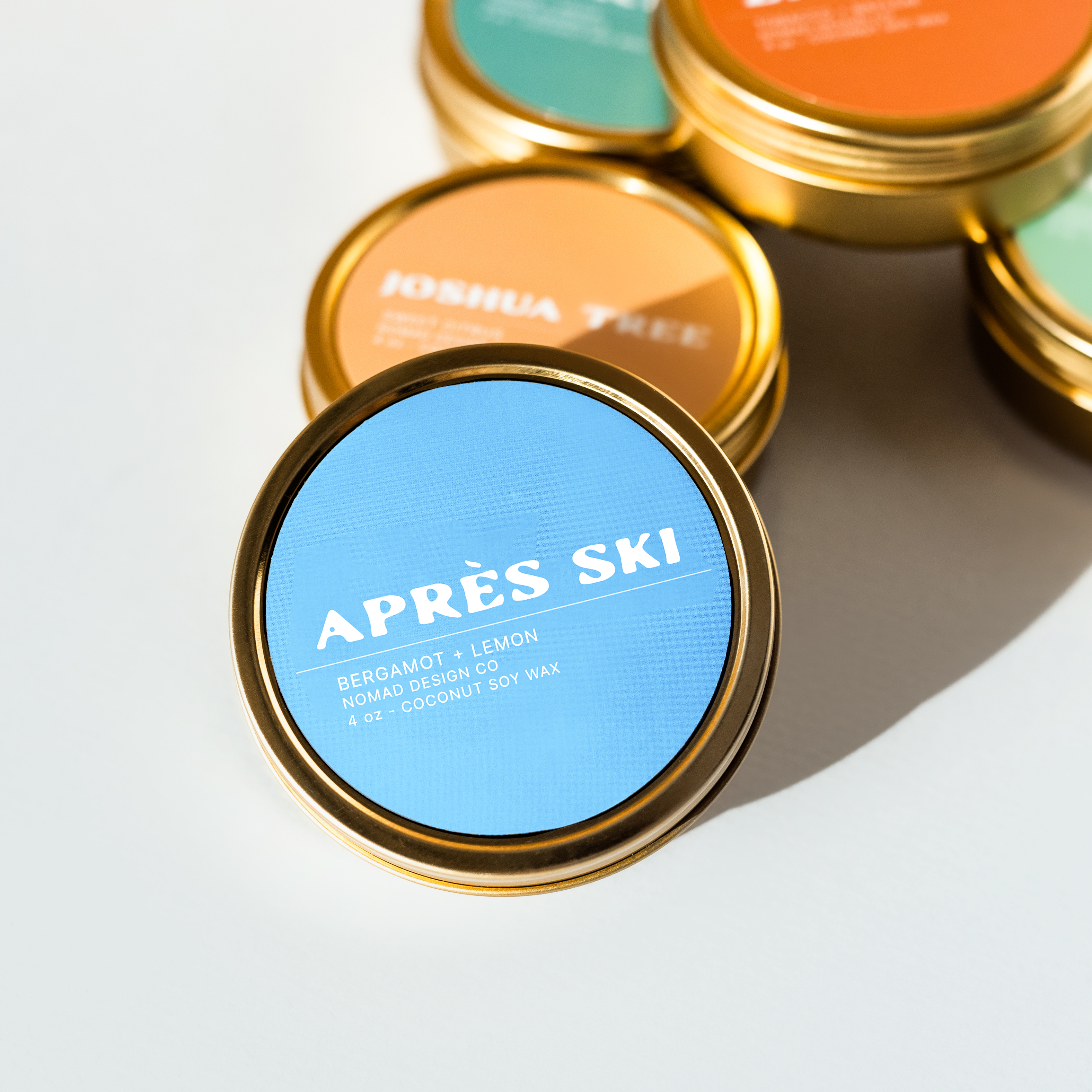 Apres Ski Travel Tin Candle