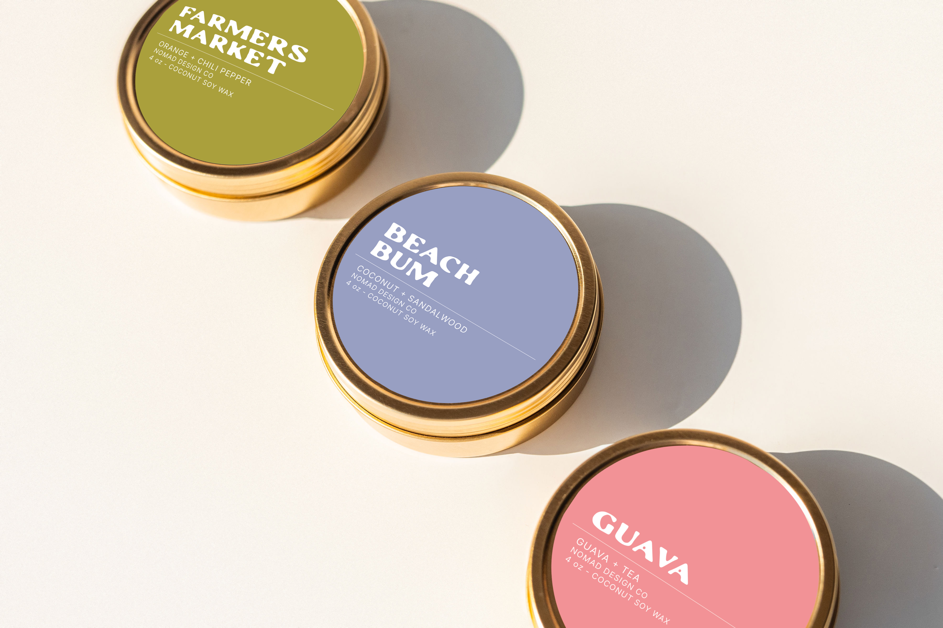 Guava Travel Tin Candle